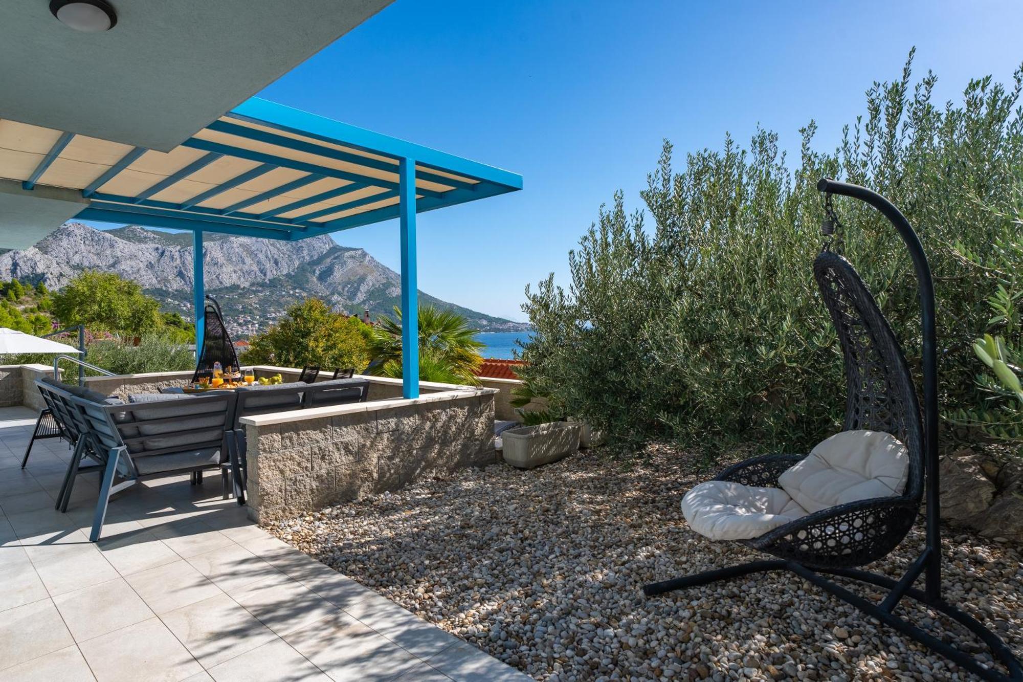 Villa Allegra With 32Msq Heated Pool, 300M Far From Sandy Beaches, Open Sea View Omiš Exterior foto