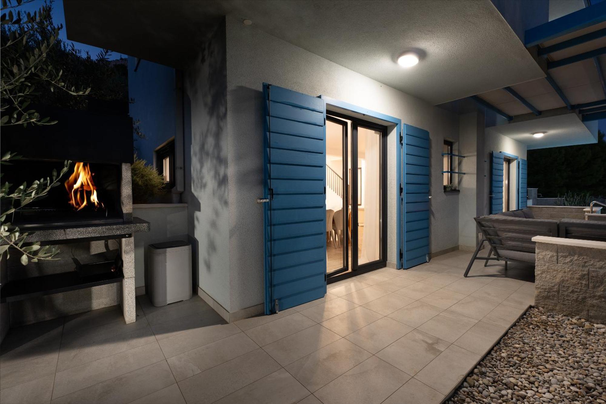 Villa Allegra With 32Msq Heated Pool, 300M Far From Sandy Beaches, Open Sea View Omiš Exterior foto